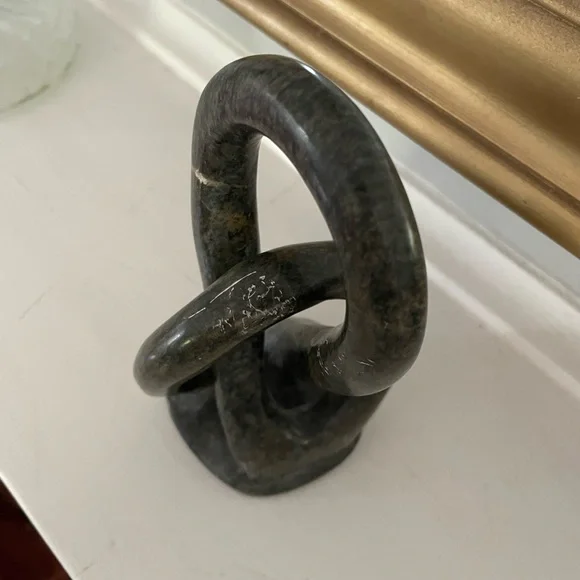 Stone Rings Sculpture Feng Shui - Picture 2 of 3